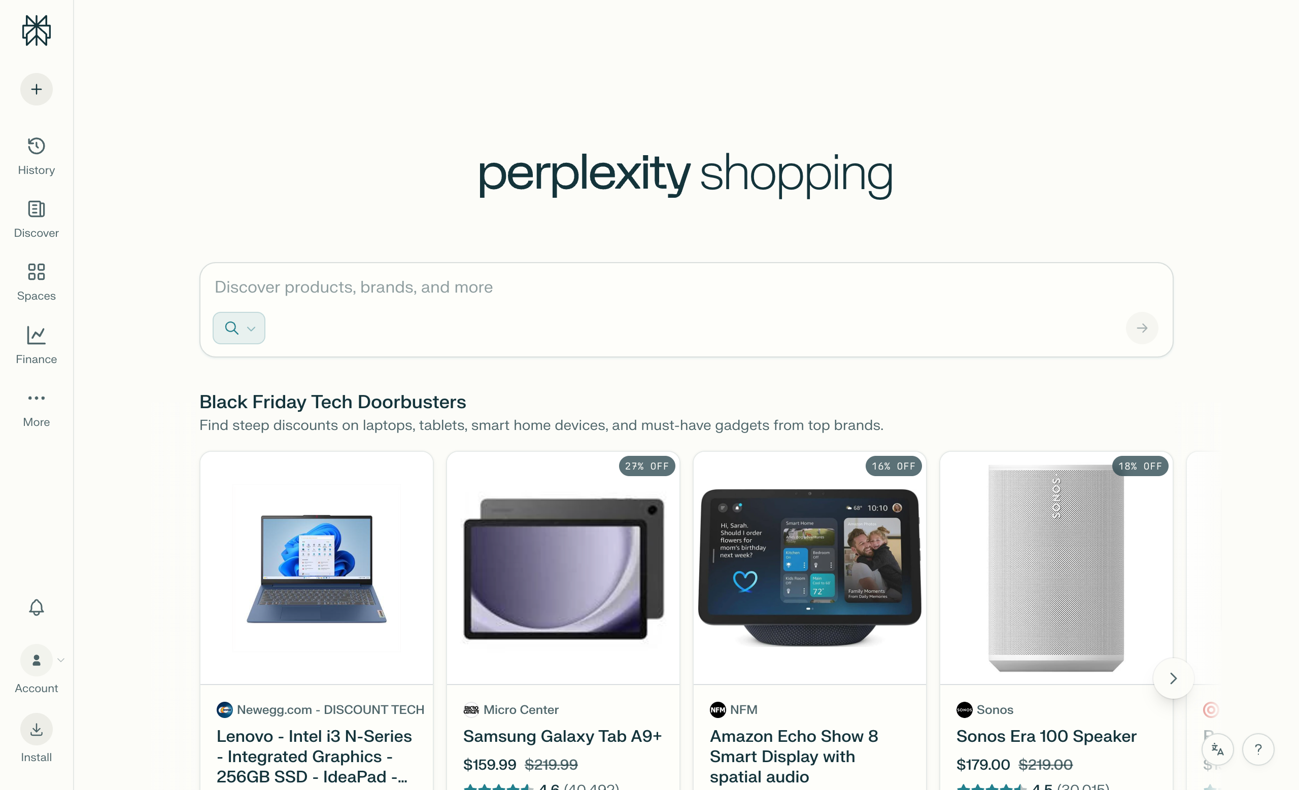 Shopping Tab & Instant Buy